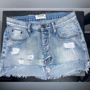 One Teaspoon Junkyard mini skirt 26